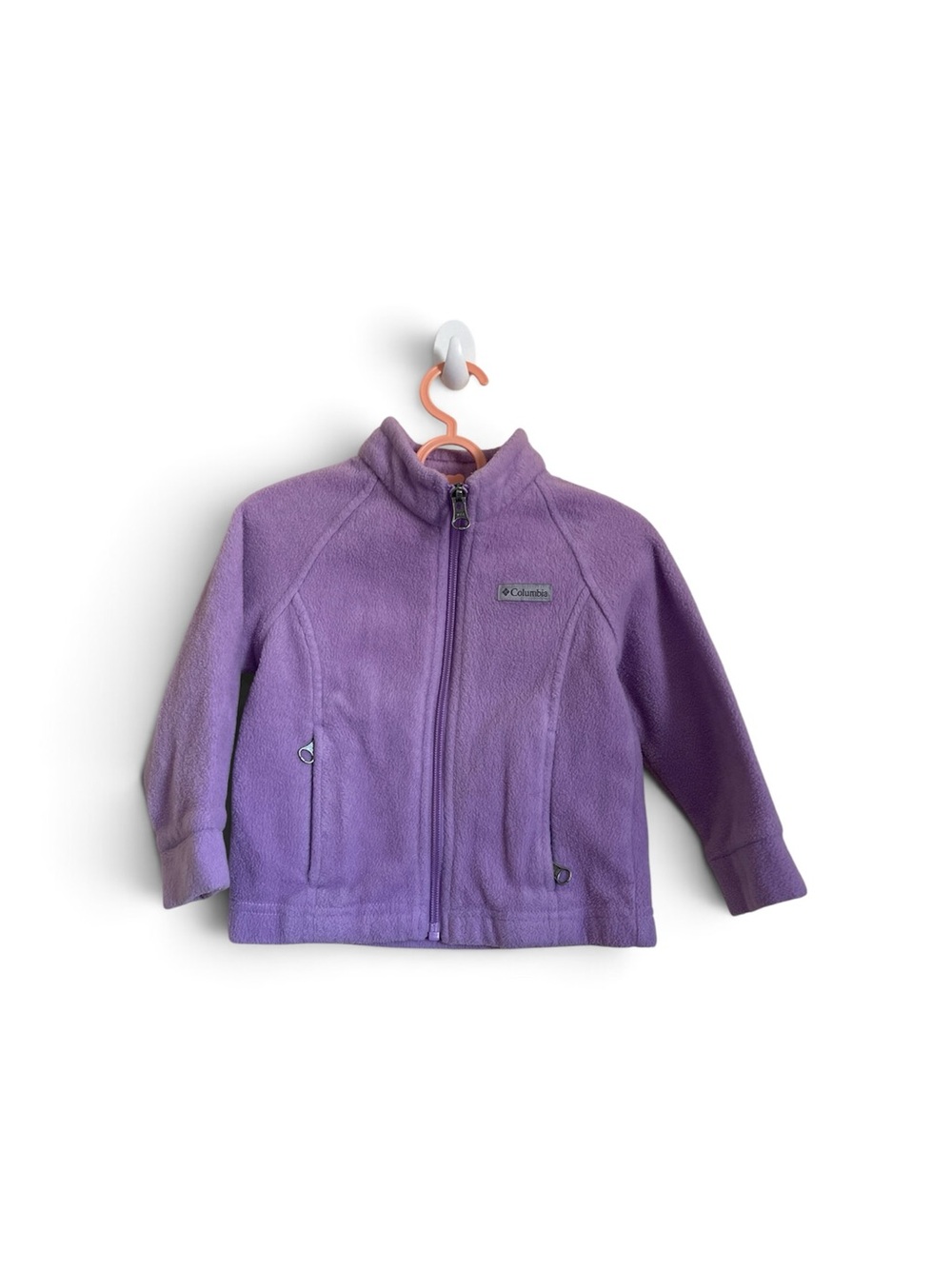 Columbia Kids Purple Full-Zip Fleece Jacket Size 2T